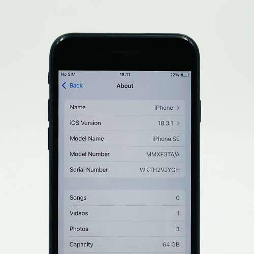Apple iPhone SE 3 - 64GB (USED) - Image 5
