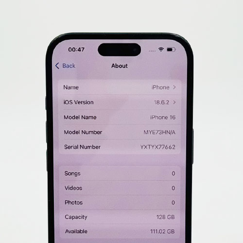 Apple iPhone 16 - 128GB (USED) - Image 5
