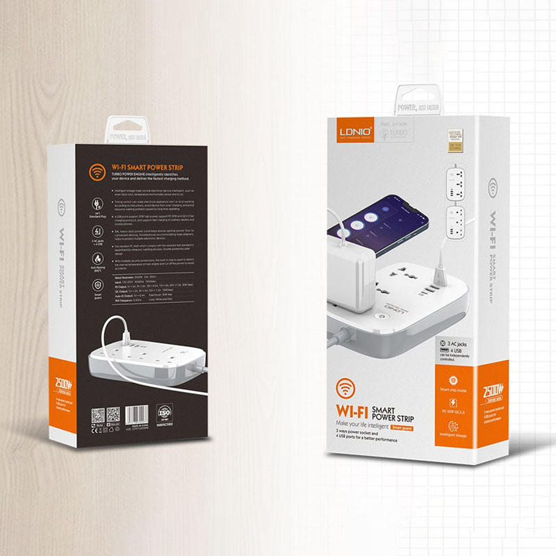 Ldnio scw3451 wifi smart power strip iii