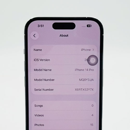 Apple iPhone 14 Pro - 256GB (USED) - Image 5