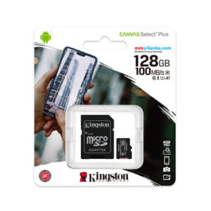 Kingston Class 10 128GB microSD Card (100MB/s)