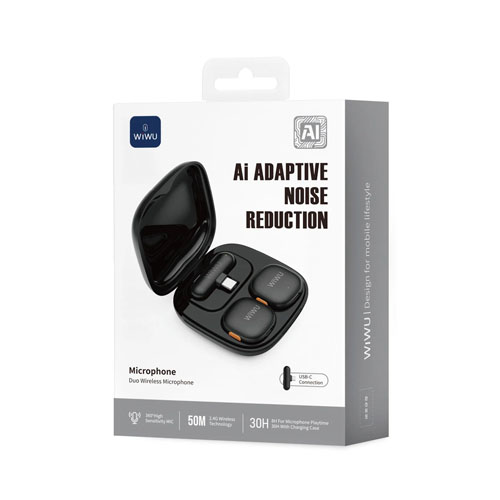 Wiwu WI-WM006 Type C AI ANC Microphone iv Wiwu WI-WM006 Type C AI ANC Microphone iv