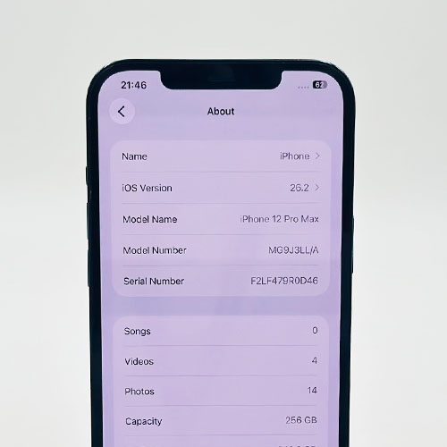 Apple iPhone 12 Pro Max - 256GB (USED) - Image 5