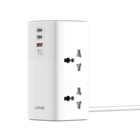 LDNIO 70W Tower Extension Power Socket
