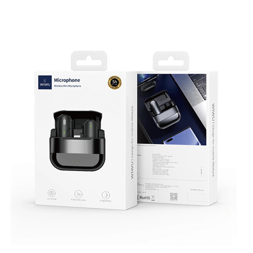 Wiwu Wireless Mini Microphone for iPhone - Image 2